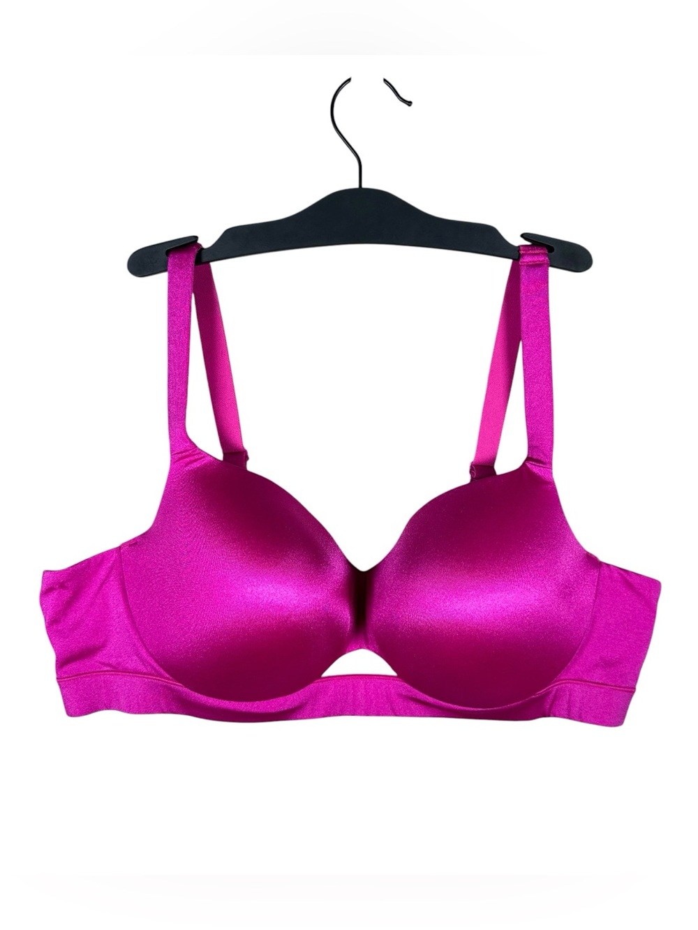 CACIQUE Comfort Bliss Lightly Lined Balconette Bra in Magenta Petal - Picture 12 of 12